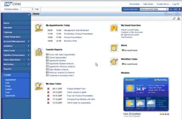 Miniatura SAP CRM