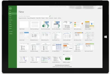 Miniatura Microsoft Project