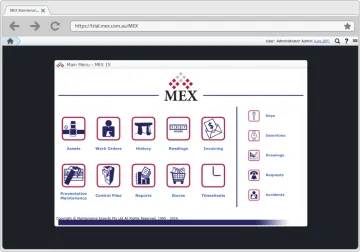 Miniatura MEX Maintenance Software